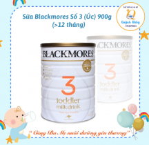 Sữa Blackmores Số 3 900g (từ 1 tuổi) 