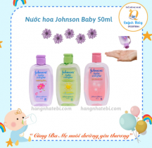 Nước hoa Johnson Baby 50ml - 3 mùi