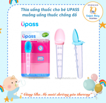 Thìa uống thuốc cho bé UPASS - muỗng uống thuốc chống đổ UP3031N