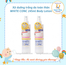 Xịt dưỡng trắng da toàn thân WHITE CONC 245ml Body Lotion